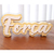 Palavra decorativa de mesa pinus Mdf - loja online
