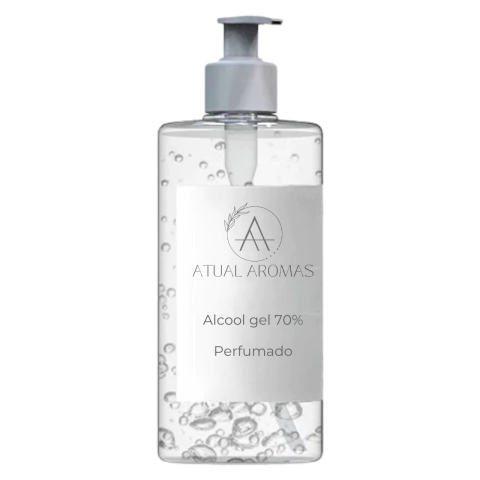 Alcool gel 70% perfumado - 500 ml
