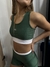 Top verde combinado