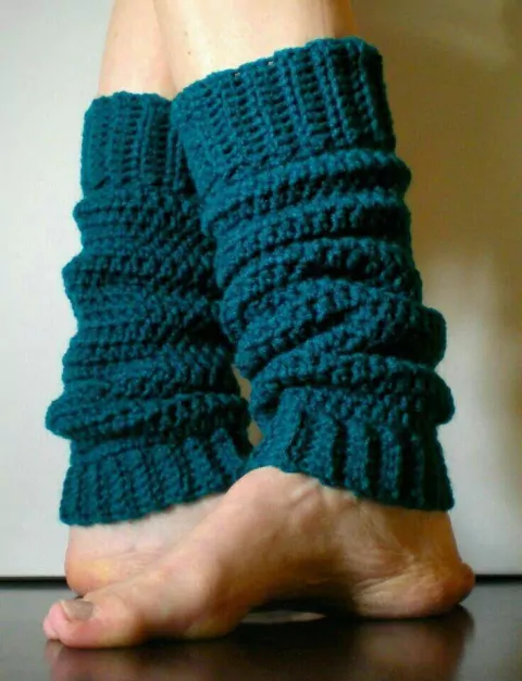 Leg Warmer Color Azul Marino