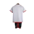 Kit Infantil Flamengo II 24/25 Branco com detalhes em vermelho na internet