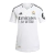 Camisa Real Madrid I 24/25 - Torcedor Feminina - Branca com listras pretas