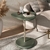 Mesa de Apoio Lateral Oval Bonny Menta