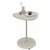 Mesa de Apoio Lateral Oval Bonny Off White na internet