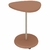 Mesa de Apoio Lateral Oval Bonny Terracota - comprar online