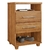 Mesa de Cabeceira para Quarto 2 Gavetas Thor Cedro - comprar online