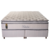 Cama Box Casal King Belvedere 193cm Molas Ensacadas com Pillow Branco - comprar online