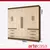 Guarda Roupa Casal Toulouse 6 Portas 6 Gavetas Freijó/Off White - ArteCasa - Móveis e Decorações