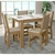 Conjunto Mesa de Jantar Lima 4 Lugares Carvalho/Off White - comprar online