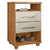 Mesa de Cabeceira para Quarto 2 Gavetas Thor Cedro/Areia - comprar online