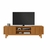 Rack Trento para TV de Até 70 Polegadas Portas Ripadas Cinamomo - comprar online