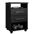 Mesa de Cabeceira para Quarto 2 Gavetas Thor Preto - comprar online
