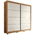 Guarda Roupa Casal 2 Portas de Correr Maison Cedro/Areia - comprar online