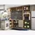Cozinha Modulada de Canto 5 Peças com Armário Balcões e Paneleiro Vanilla/Graff Liza - comprar online
