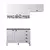 Armário de Cozinha Compacta 3 Peças sem Tampo Rubi Branco Polar/Branco Pet - loja online