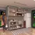 Cozinha Modulada 5 Peças com Balcões e Aéreos sem Pia Cinammon/Escarlate Lisboa - comprar online