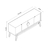 Buffet Aparador Veneza 4 Portas 168cm Nature - loja online