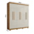 Guarda-Roupa Solan 6 portas Cedro/Areia - loja online
