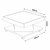 Mesa de Centro Desert Cinamomo/Off White na internet