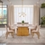 Mesa de Jantar Lótus 180x100cm Cedro/Off White