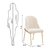 Conjunto Sala de Jantar Mesa Leila 1,80mx1,00m Off White c/6 Cadeira Moscou Boucle Pérola - loja online