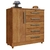 Cômoda para Quarto 1 Porta 5 Gavetas Verona Cedro - comprar online