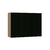 Armário Aéreo 120cm 3 Portas Silver Freijó/Preto