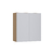 Armário Aéreo 80cm 2 Portas Silver Freijó/Cinza Puro