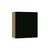 Armário Aéreo 80cm 2 Portas Silver Freijó/Preto