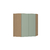 Armário Aéreo Canto Diagonal 74cm 2 Portas Silver Freijó/Verde Jade - comprar online