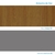 Armário Aéreo Canto Diagonal 74cm 2 Portas Silver Freijó/Cinza Puro