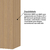 Armário Aéreo Canto Reto 95cm 2 Portas Silver Freijó/Cinza Cristal - loja online