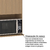 Armário Aéreo para Micro-ondas 60cm 2 Portas Silver Freijó/Freijó Brasil - loja online