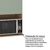 Armário Aéreo para Micro-ondas 60cm 2 Portas Silver Freijó/Verde Jade - loja online