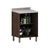 Balcão de Cozinha 60cm 2 Portas com Tampo Lara Nogueira/Cinammon - comprar online