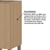 Balcão de Cozinha 80cm 2 Portas sem Tampo Silver Freijó/Freijó Brasil - loja online