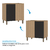 Balcão de Cozinha Canto Reto 80cm 1 Porta sem Tampo Silver Freijó/Preto - ArteCasa - Móveis e Decorações