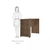 Bancada Mesa Gourmet para Cozinha 150cm X 97cm com 3 Prateleiras Nogueira Dourado na internet