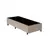 Base Box para Cama de Solteiro 88x188cm Suede Bege - comprar online