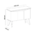 Bancada Buffet Luppo Tampo com Borda Invertida Pinho/Off White - loja online