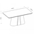 Conjunto Sala de Jantar Mesa Lótus 180x108cm c/6 Cadeira Tabata Linho Bege na internet