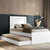 Cama Solteiro Fabi Sem Colchão Branco/Branco - comprar online