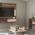 Sala de Estar Até 55'' Painel Mike Mesa de Centro Fox Aparador Grove Pinho/Off White - comprar online