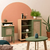 Conjunto Sala de Estar com Mesa de Centro, Mesa de Apoio e Buffet Charlie Carvalho/Menta - comprar online