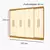 Guarda Roupa Casal 8 Portas 4 Gavetas Dallas Branco
