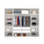 Guarda Roupa Casal 8 Portas 4 Gavetas Dallas Branco - ArteCasa - Móveis e Decorações