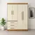 Guarda Roupa Casal 4 Portas 3 Gavetas Tancredo Branco - ArteCasa - Móveis e Decorações