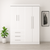 Guarda Roupa Casal 4 Portas 3 Gavetas Tancredo Branco - comprar online