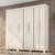 Guarda-Roupa Casal Ilhabela 8 Portas 4 Gavetas Branco - comprar online