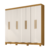 Guarda-Roupa Ilhabela Casal 8 Portas 4 Gavetas Freijó/Off White na internet